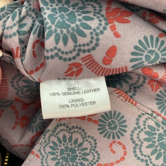 HOBO Leather shoulder bag with 2 shoulder straps, gold zip and Dust Bag - Picture 10 of 13